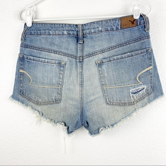 AMERICAN EAGLE Hi-Rise Festival Denim Jean Short 2 - Picture 5 of 8